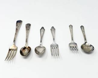 119 VintageChildrensSilverware