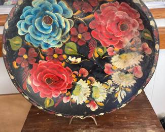 Vintage Mexican tray, 16 inches