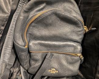 Vintage Coach leather Charlie backpack