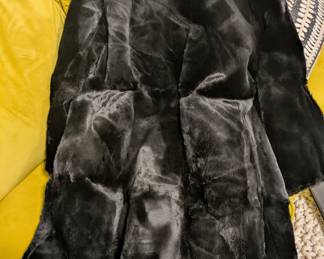 Vintage Seal Skin Fur Coat