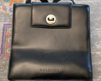 Bvlgari one strap handbag 