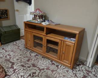 Sideboard curio, Lego carousel with directions & pamphlet (No Box)