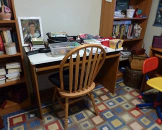 Computer desk & chair