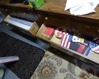 Vintage cabinets, tools, misc. items, things in drawers