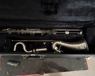 Vintage Bass Clarinet Selmer Bundy
