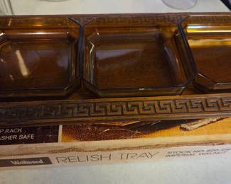 Westwood Imperial Walnut Relish Tray