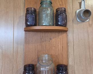 Ball "Improved" Mason Jars and Ball "Perfect Mason" Jar