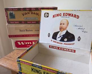 King Edward The Seventh Imperial Cigar Box