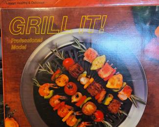 Grill It! Professional Model Indoor Smokeless Stove Top Grill