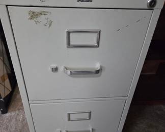 HON 2-Drawer Metal Filing Cabinet