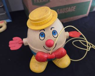 Fisher-Price "Humpty Dumpty" Pull Toy #736