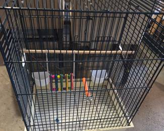 Large Bird Cage with Accessories