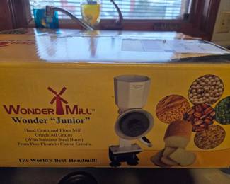 Wonder Mill "Junior" Hand Grain and Flour Mill