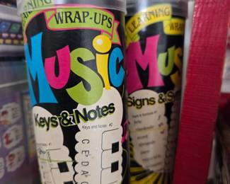Music Wrap-Ups: Keys & Notes and Signs & Symbols