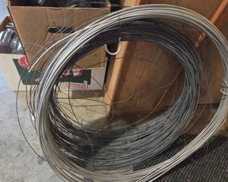 Galvanized Steel Wire Coil - 9 Gauge