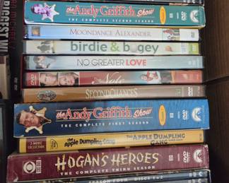 Collection of Classic TV and Movie DVDs