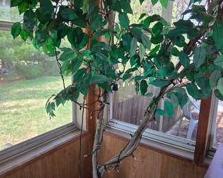 Artificial Ficus Tree with Lights