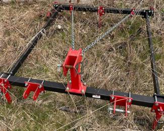 Heavy Duty 3-Point Hitch Landscape Rake