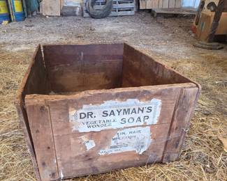 Dr. Sayman's Vegetable Wonder Soap Crate