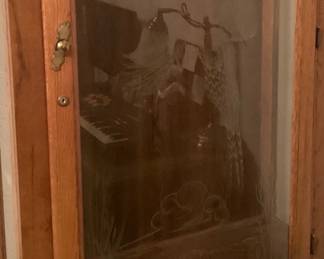 Beautiful Gun case with etched design 