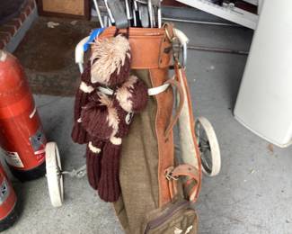 2 sets of Golf clubs