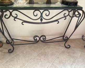 Metal Side/Entry Table