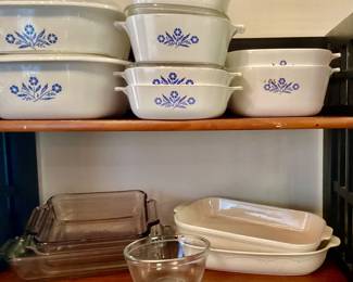 Vintage Corning Ware Blue Cornflower 