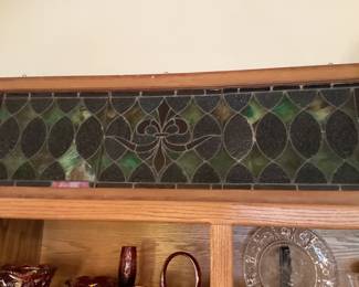Large  stained glass window