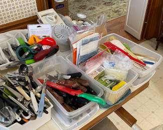 Lots of Kitchen Utensils