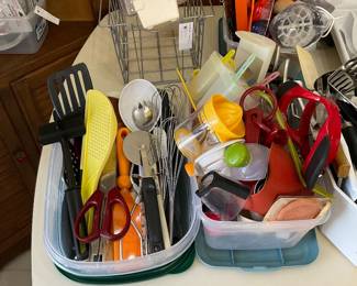 Lots of Kitchen Utensils