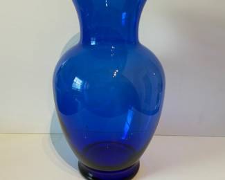 Cobalt Glass Vase
