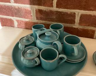 Pottery Tea Set