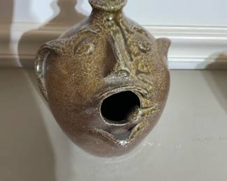 Pottery Face Jug