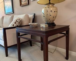 Like new living room furniture: MCM Chinese Ming Dynasty Style Side Table,