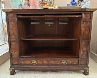 Modern Japanese Tansu Style Console Cabinet