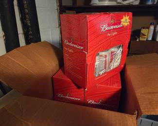 23 Budweiser collectible string lights