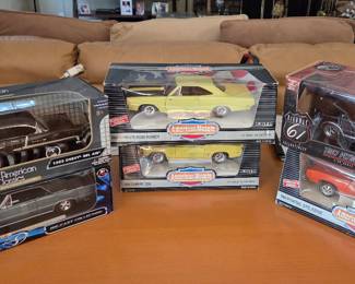 1 Large collection diecast muscle cars