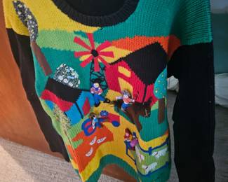 retro Christmas sweater
