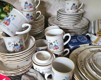 super cute country dish set