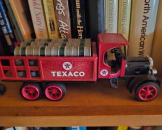 one of many toy trucks