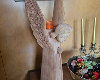 wooden angel  
