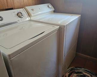 washer and dryer