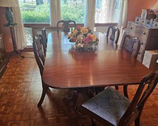 Striking dining room set 