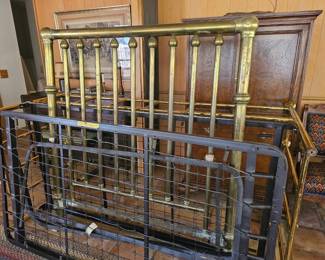 another brass bed