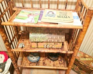 bamboo shelf, small