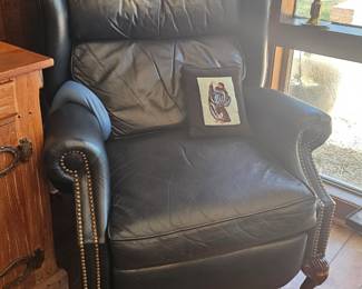 leather recliner