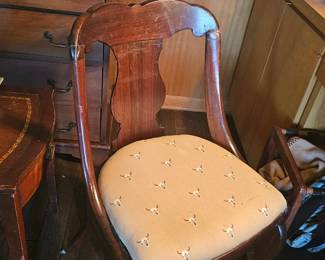 antique side chair