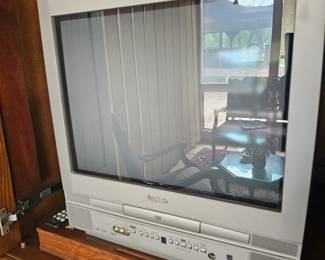 retro TV and VHS