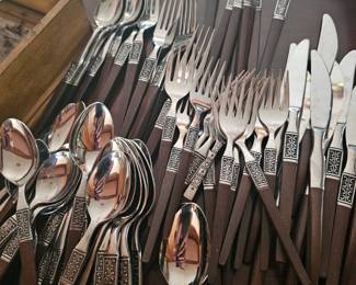 Mid-century flatware set