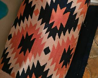 super large Southwestern style carpet